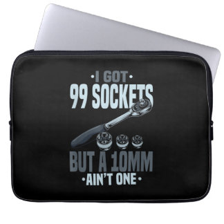 Funny Mechanic Gift For A Car Mechanic Laptop Sleeve