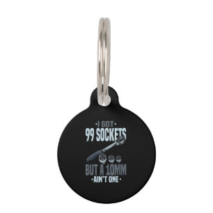 Funny Mechanic Gift For A Car Mechanic Pet Tag