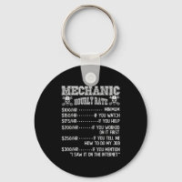 Funny Mechanic Hourly Rate Joke Design