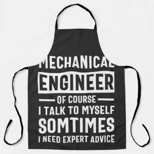 Funny Mechanical Engineer Gift Apron