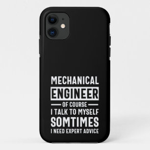 Funny Mechanical  Engineer Gift iPhone 11 Case