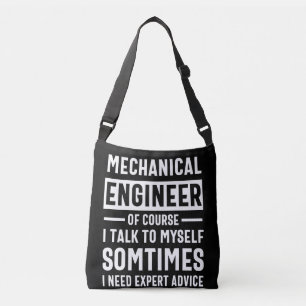 Funny Mechanical  Engineer Gift Crossbody Bag