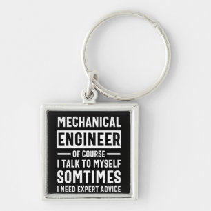 Funny Mechanical Engineer Gift Key Ring