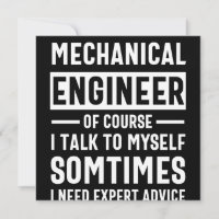 Funny Mechanical  Engineer Gift