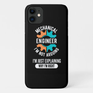 Funny Mechanical Engineer, Mechanical Engineering iPhone 11 Case