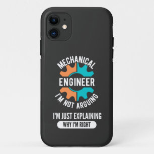 Funny Mechanical Engineer, Mechanical Engineering iPhone 11 Case