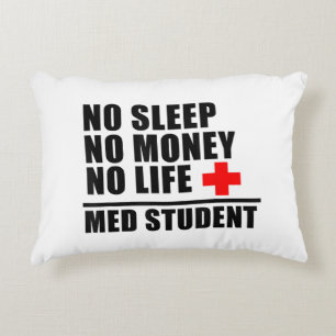 Funny Med School T ShirtTrust Me Im Almost A Docto Decorative Cushion