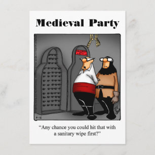 Funny Mediaeval Party Invitations