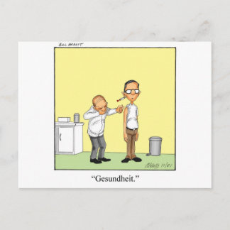 Funny Medical Cartoon Gift! Postcard
