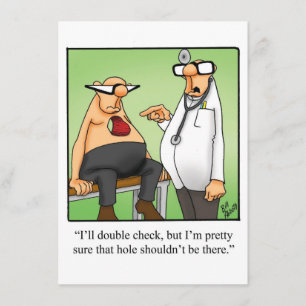 Funny Medical School Graduation Party Invitation