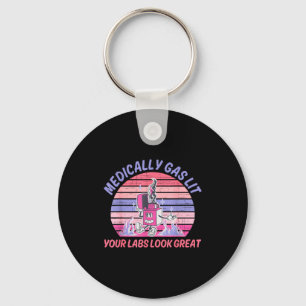 Funny Medically Gaslit Your Labs Look Great  Key Ring