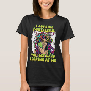 Funny Medusa T Halloween party Gorgon Medusa T-Shirt