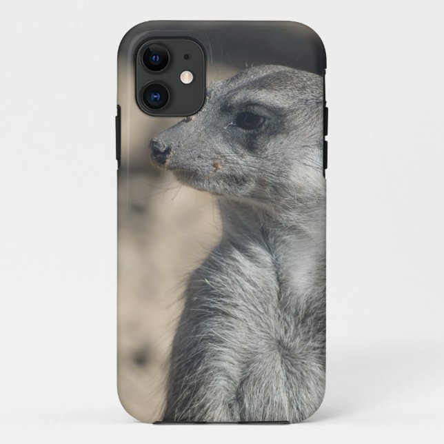 Funny Meerkat Case-Mate iPhone Case (Back)