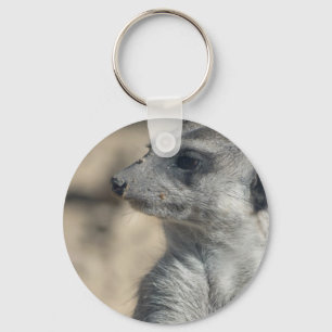 Funny Meerkat Key Ring