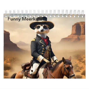Funny Meerkats Doing The Extraordinary, Calendar