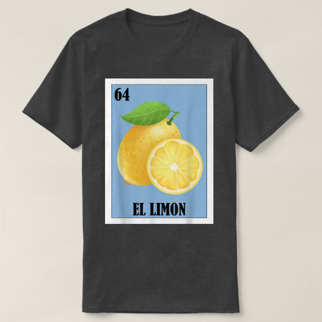 Funny Meican Design  El Limon  T-Shirt (Design Front)