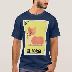 Funny Meican Dogs Designel Corgi744 T-Shirt