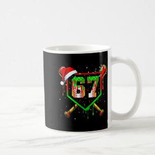 Funny Meme 67 Christmas Baseball Ice Cream Men Boy Coffee Mug