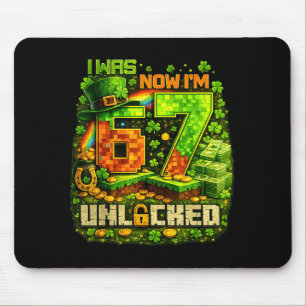 Funny meme six seven 67 bruh video game for boys mouse pad