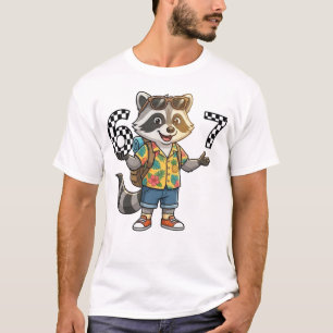 Funny Meme Six seven Jimothy Racoon T-Shirt