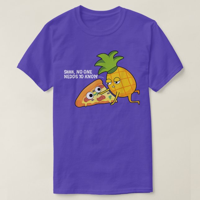 Funny Meme Statement Gift Designs Hawaii Pizza729  T-Shirt (Design Front)