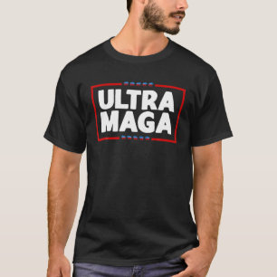 Funny Meme Ultra Maga Stand By America Republican T-Shirt