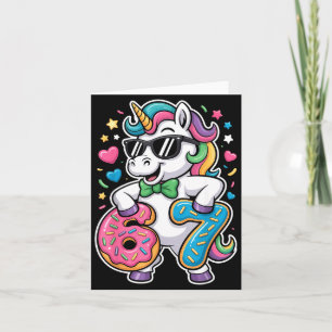 Funny Meme Unicorn Girls Kids Six Seven 6-7 Brainr Card