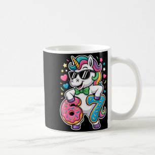 Funny Meme Unicorn Girls Kids Six Seven 6-7 Brainr Coffee Mug