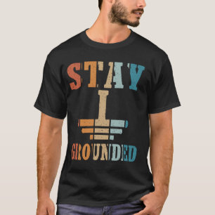 Funny Men Electrician Engineer Electrical Stay Gro T-Shirt
