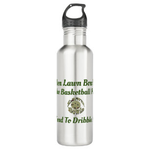 Funny Men Lawn Bowlers Are Like Basketball Player, 710 Ml Water Bottle