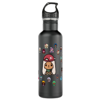 Funny Men Toca Child Boca Friendly Gift Music Fans 710 Ml Water Bottle
