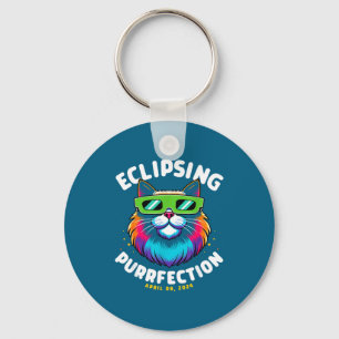 Funny Men Total Solar Eclipse Totality Astronomy Key Ring