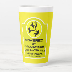 Funny Menopausal Gifts For Women Latte Mug