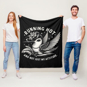 Funny Menopause Hot Flash Blanket