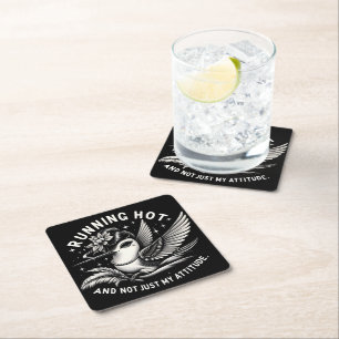 Funny Menopause Hot Flash Coaster