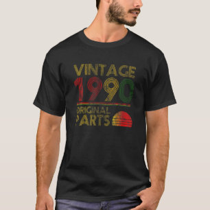 Funny Men's 30TH Birthday Gift VINTAGE 1990 ORIGIN T-Shirt
