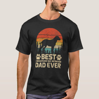 Funny Mens Vintage Best Chesapeake Bay Retriever D T-Shirt