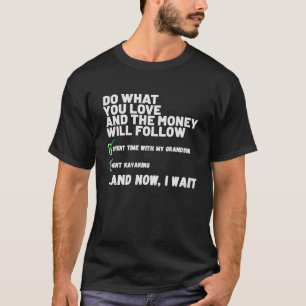 Funny  Mens Womens Christian Prayed Went Kayaking T-Shirt