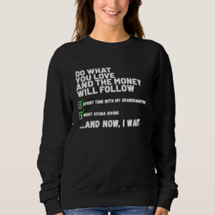 Funny  Mens Womens Christian Prayed Went Scuba Div Sweatshirt
