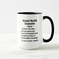 Funny Mental Health Counsellor Definition gifts 