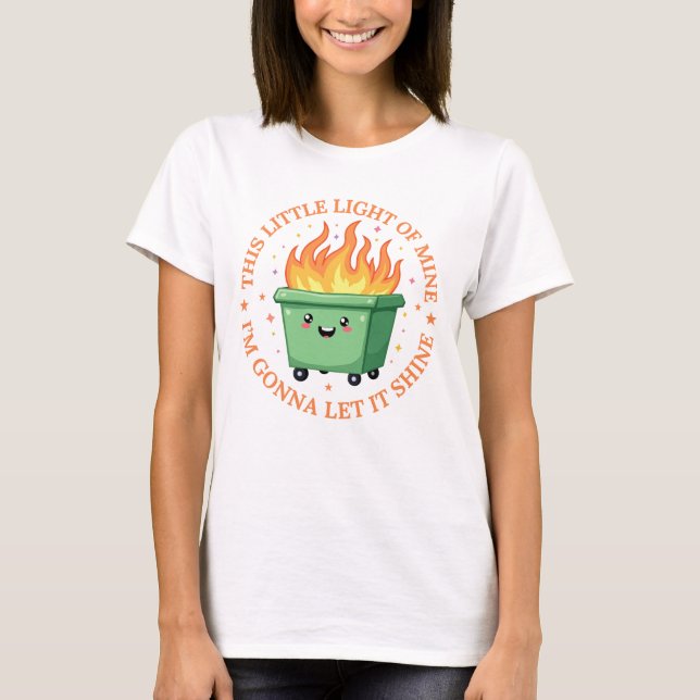 Funny Mental Health Simple Graphic Women T-shirt (Front)