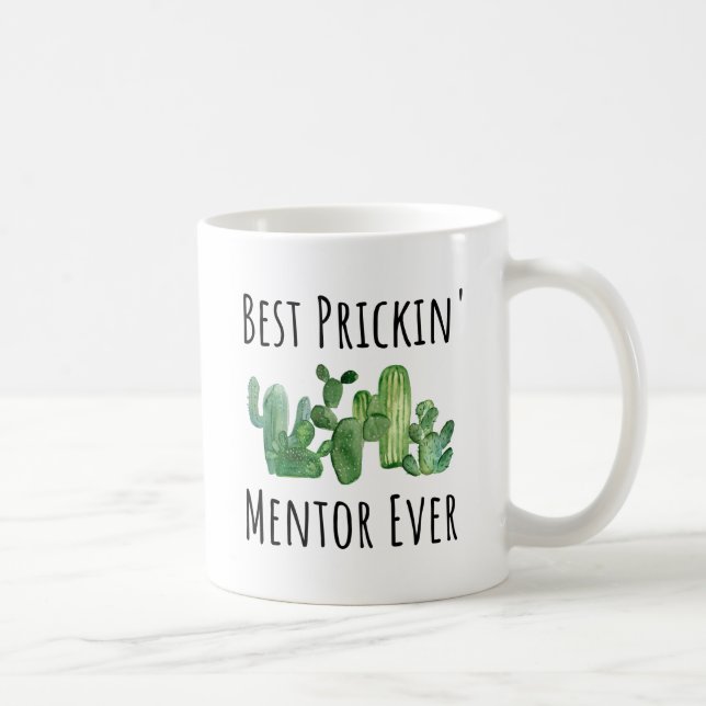 Funny Mentor Gift Idea Coffee Mug (Right)