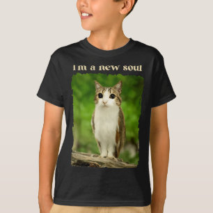 Funny Meowl Meme, Cat Owl Meme Brainrot Gen Alpha  T-Shirt