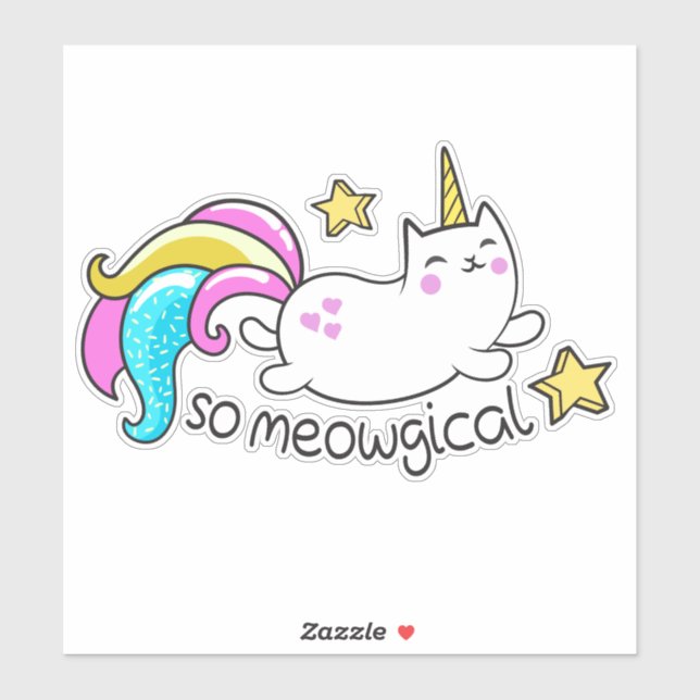 Funny meowlogical unicorn kitty (Sheet)