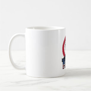 Funny Merica Patriotic President Vintage Vector De Coffee Mug