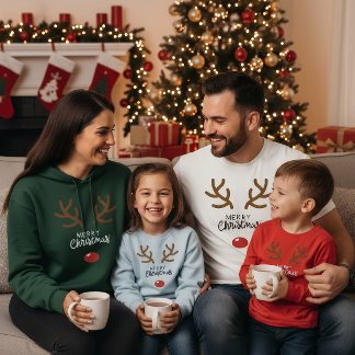 Funny Merry Christmas Reindeer T-Shirt