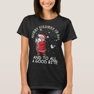 Funny Merry Fishmas To All Christmas Family Matchi T-Shirt