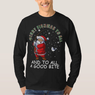 Funny Merry Fishmas To All Christmas Family Matchi T-Shirt
