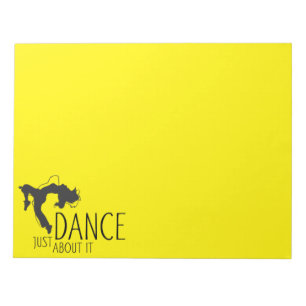 Funny Message - Just Dance About It 1 Notepad