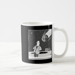 Funny Meteor Hitting Earth Disaster T Shirt Coffee Mug
